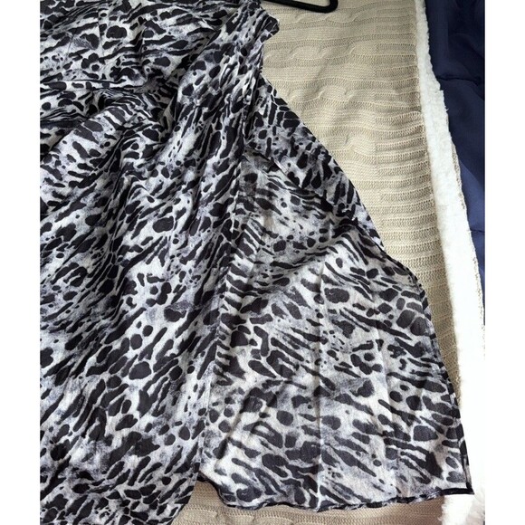 NWT All Saints Essie Ambient Cheetah Printed Cotton Slip Dress -small - Picture 6 of 7